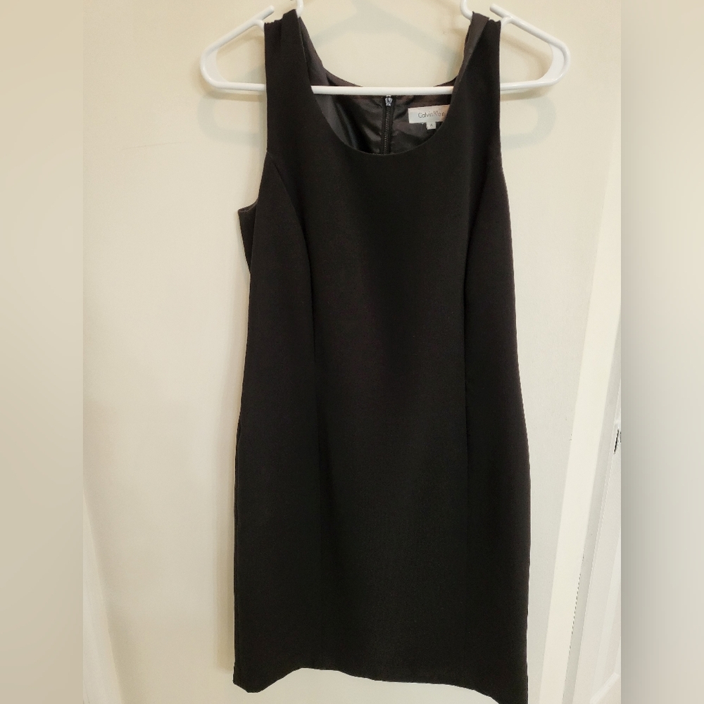 Calvin Klein Black Sleeveless Dress
